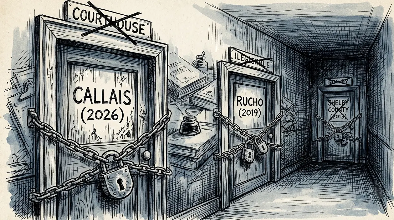 The Courthouse Door Closes